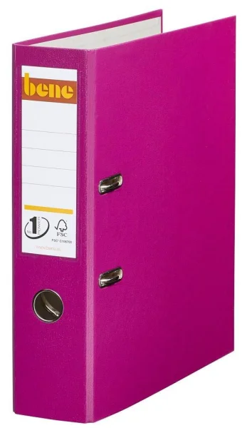 bene No.1 Power Ordner brombeer Kunststoff 8,0 cm DIN A4,...