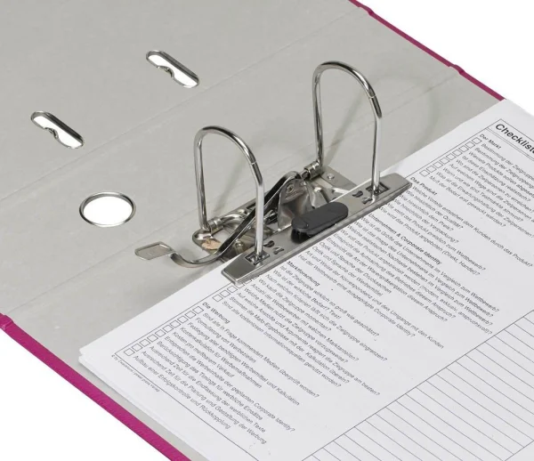 bene No.1 Power Ordner brombeer Kunststoff 8,0 cm DIN A4,...