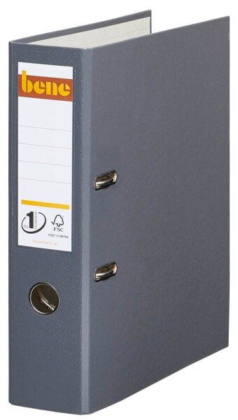 bene No.1 Power Ordner schiefer Kunststoff 8,0 cm DIN A4, 1 St.