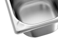 Bartscher GN-Behälter Basic Line 1/6 silber 1,6 l, 1 St.  ( 716100 )