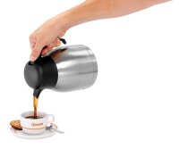 Bartscher Isolierkanne 1,4L-ST Edelstahl/schwarz 1,4 l, 1 St.