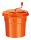 Bartscher Salatschleuder K1-25L orange  ( 120709 )