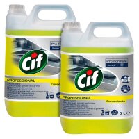 Cif PROFESSIONAL Concentrate Fettlöser 2x 5 l, 2 St.