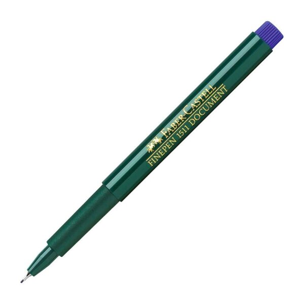 FABER-CASTELL 1511 Fineliner blau 0,4 mm, 10 St.