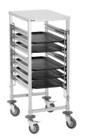 Bartscher Tablett GN110-S schwarz rechteckig 53,0 x 32,5 cm, 1 St.