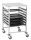 Bartscher Tablett GN110-S schwarz rechteckig 53,0 x 32,5 cm, 1 St.