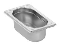Bartscher GN-Behälter Basic Line 1/9 silber 0,6 l, 1...