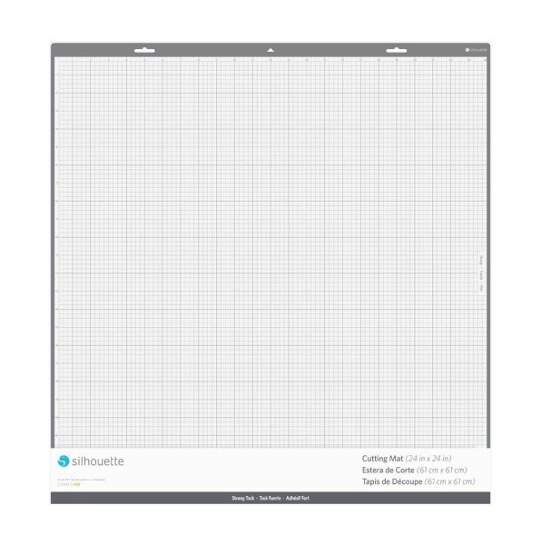 Silhouette CUT-MAT-24X24ST Schneidematte für Schneideplotter stark klebend 610 x 610 mm (24 x 24 Zoll) , 1 St.