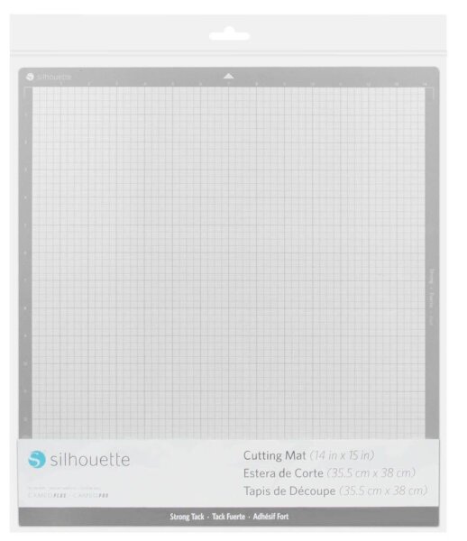 Silhouette CUT-MAT-15ST Schneidematte für Schneideplotter stark klebend 356 x 381 mm (14 x 15 Zoll) , 1 St.