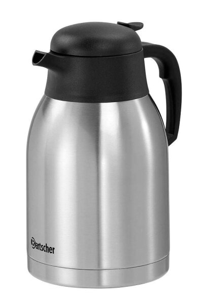 Bartscher Isolierkanne 2L-ST Edelstahl/schwarz 2,0 l, 1 St.