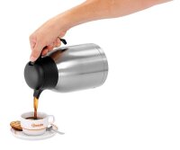 Bartscher Isolierkanne 2L-ST Edelstahl/schwarz 2,0 l, 1 St.