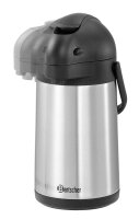 Bartscher Isolierkanne 1,9L-ST schwarz, silber 1,9 l  ( 190117 )