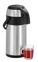 Bartscher Isolierkanne 3L schwarz, silber 3,0 l, 1 St.