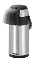 Bartscher Isolierkanne 3L schwarz, silber 3,0 l, 1 St.