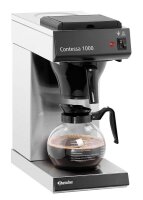 Bartscher Contessa 1000 Kaffeemaschine silber, 11 Tassen...