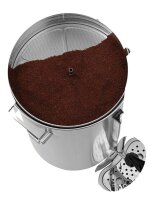 Bartscher Silver 1300 Kaffeemaschine silber, 40 - 100 Tassen  ( A190189 )