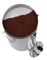 Bartscher Silver 1300 Kaffeemaschine silber, 40 - 100 Tassen  ( A190189 )