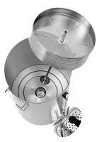 Bartscher Silver 1300 Kaffeemaschine silber, 40 - 100 Tassen  ( A190189 )