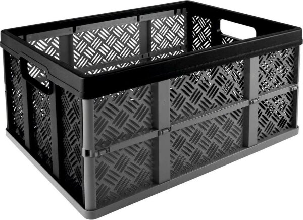 helit the flap-line Klappbox 32,0 l anthrazit/schwarz 35,0 x 47,5 x 22,7 cm, 1 St.