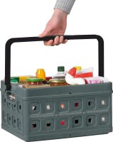 helit the flap-line Klappbox 24,0 l anthrazit 44,0 x 31,5 x 21,0 cm, 1 St.