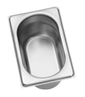 Bartscher GN-Behälter Top Line 1/9 silber 0,6 l, 1 St.  ( A129065 )