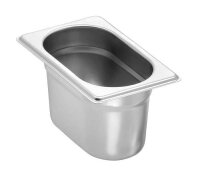 Bartscher GN-Behälter Top Line 1/9 silber 1,0 l, 1...