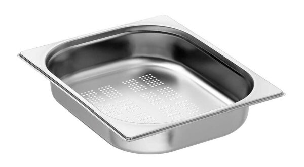 Bartscher GN-Behälter Top Line 1/2 perforiert silber 4,0 l, 1 St.  ( A102065 )