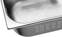 Bartscher GN-Behälter Top Line 1/2 perforiert silber 9,5 l, 1 St.  ( A102150 )