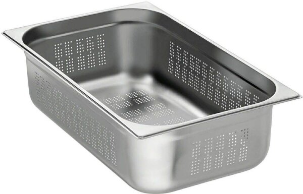 Bartscher GN-Behälter Top Line perforiert, 1/1 silber 21,0 l, 1 St.  ( A101150 )