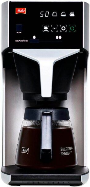 Melitta Cafina XT180-GWC Kaffeemaschine schwarz, 15 Tassen