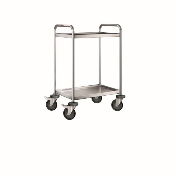 B.PRO Servierwagen SW 6 x 4-2 silber 50,0 x 70,0 x 95,0 cm  ( 566246 )