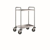 B.PRO Servierwagen SW 6 x 4-2 silber 50,0 x 70,0 x 95,0...