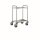 B.PRO Servierwagen SW 6 x 4-2 silber 50,0 x 70,0 x 95,0 cm  ( 566246 )