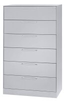 CP C 3000 Asisto Karteischrank lichtgrau 6 Schubladen 80,0 x 43,5 x 131,0 cm, 1 St.