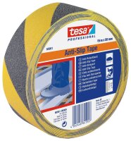 tesa Anti-Rutsch-Band gelb, schwarz 50,0 mm x 15,0 m