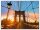 PAPERFLOW Wandbild Brooklyn Bridge, Aluminium, Kunstglas
