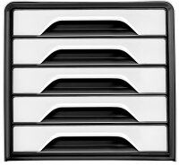 cep Schubladenbox Smoove  schwarz/weiß 1071110121,...
