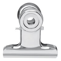 MAUL Briefklemmer hellsilber 5,0 cm, 10 St.