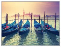PAPERFLOW Wandbild Venedig, Aluminium, Kunstglas