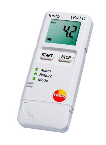testo 184 H1 Feuchte- & Temperatur-Datenlogger weiß  ( 0572 1845 )