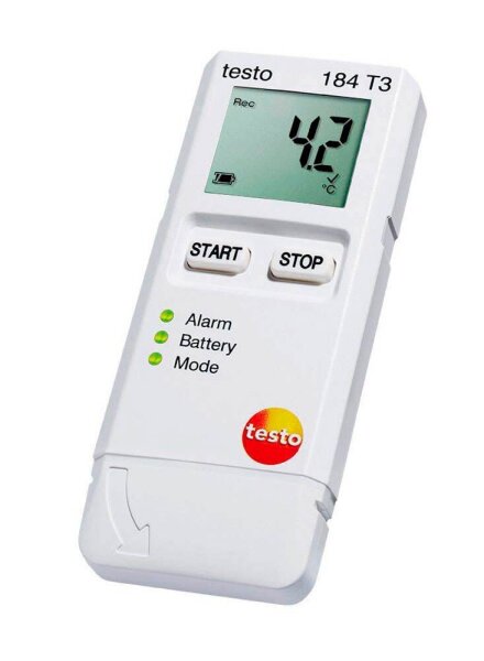 testo 184 T3 Temperatur-Datenlogger weiß  ( 0572 1843 )