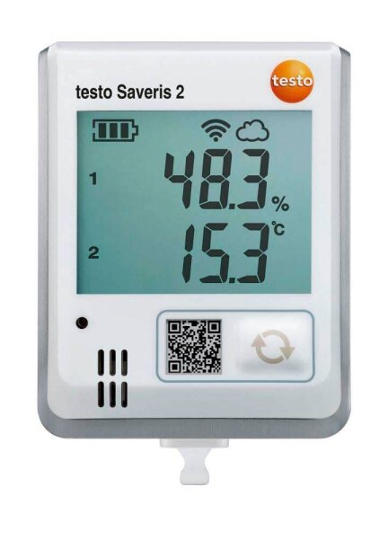 testo Saveris 2-H1 WLAN Feuchte- & Temperatur-Datenlogger weiß, 1 St.