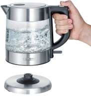 SEVERIN Wasserkocher WK 3468 transparent 1,0 l 2200 W