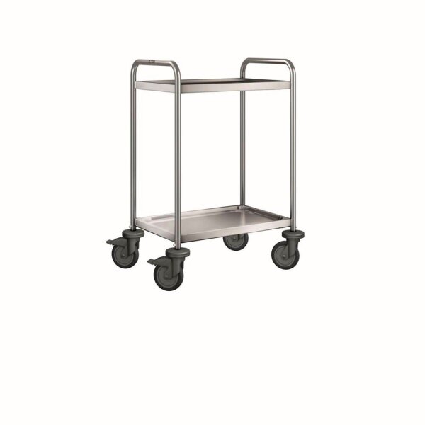 B.PRO Servierwagen SW 6 x 4-2 silber 50,0 x 70,0 x 95,0 cm  ( 569767 )