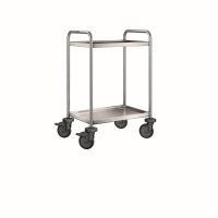 B.PRO Servierwagen SW 6 x 4-2 silber 50,0 x 70,0 x 95,0...