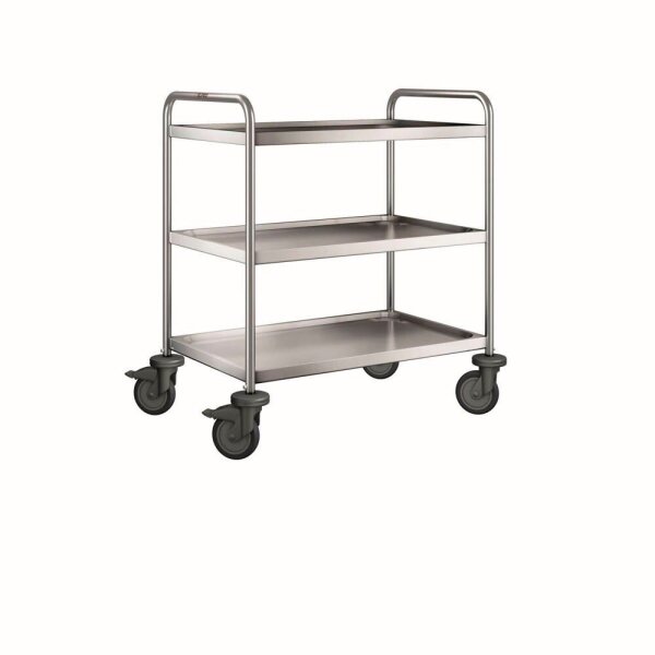 B.PRO Servierwagen SW 8 x 5-3 silber 60,0 x 90,0 x 95,0 cm  ( 569770 )