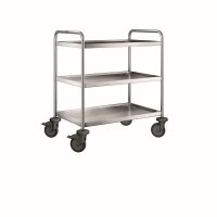 B.PRO Servierwagen SW 8 x 5-3 silber 60,0 x 90,0 x 95,0...