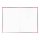 Bantex Notizbuch Chinakladde DIN A4 blanko, schwarz/rot Hardcover 192 Seiten, 1 St.