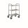 B.PRO Servierwagen SW 6 x 4-3 silber 50,0 x 70,0 x 95,0 cm  ( 566247 )