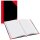 Bantex Notizbuch Chinakladde DIN A5 blanko, schwarz/rot Hardcover 192 Seiten, 1 St.